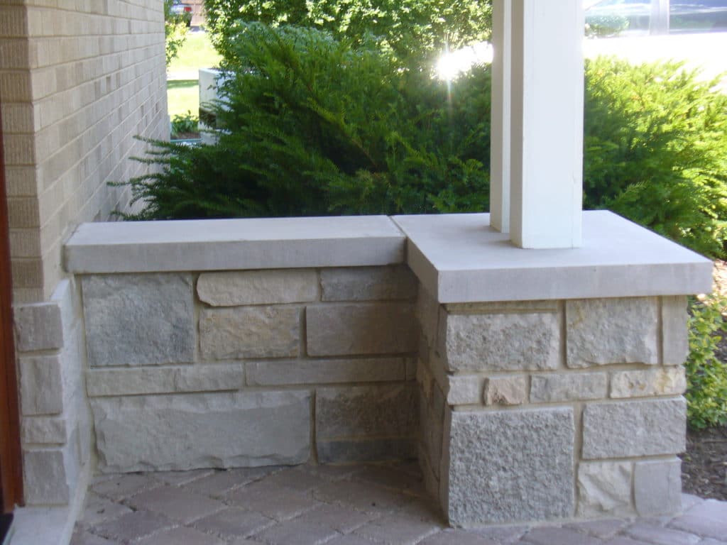 stone veneer wall - natural stone veneer installation