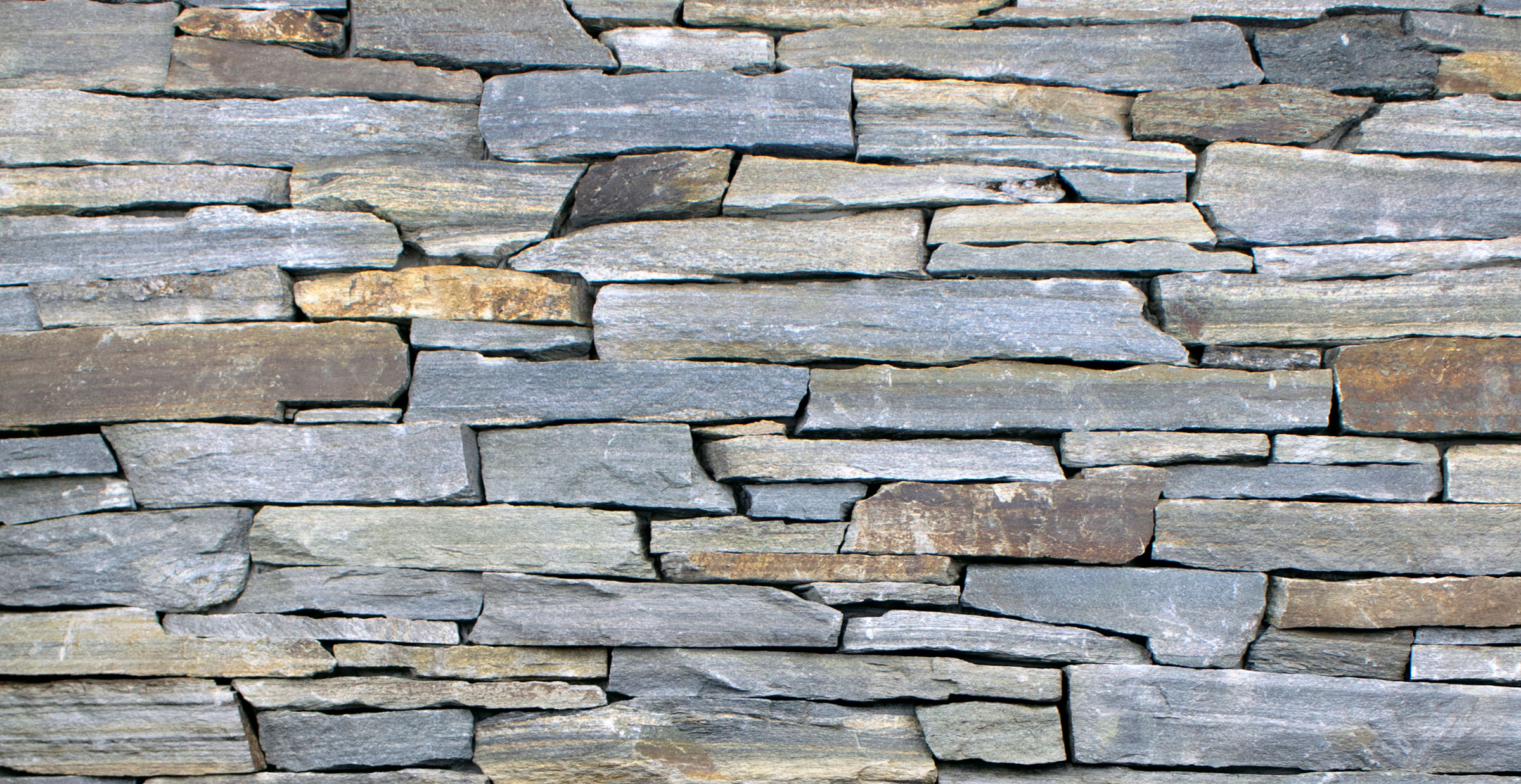 Silver Patina Ledgestone veneer stone masonry - ledge stone veneer - Buechel Stone product swatch photo - Full & Thin Stone Veneer