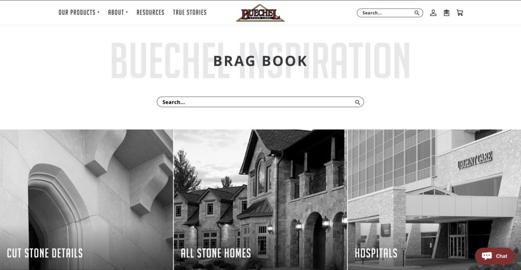 Full Thin Stone Veneers & Cut Stone Product Project Inspiration by Buechel Stone Manufacturer