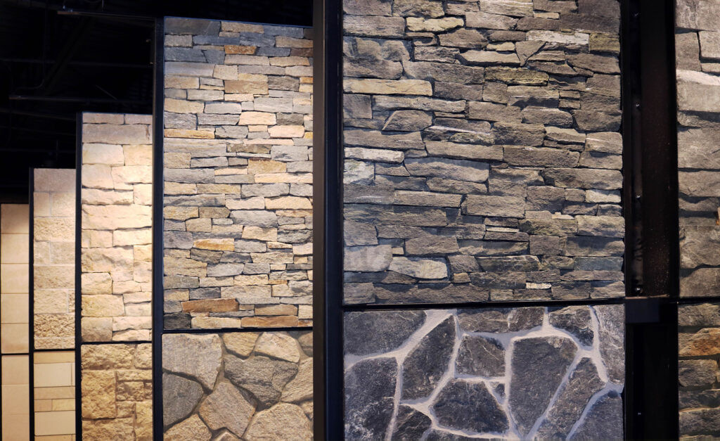 Buechel Stone KOHLER design center full & thin stone veneer, natural stone landscape cut stone supplier